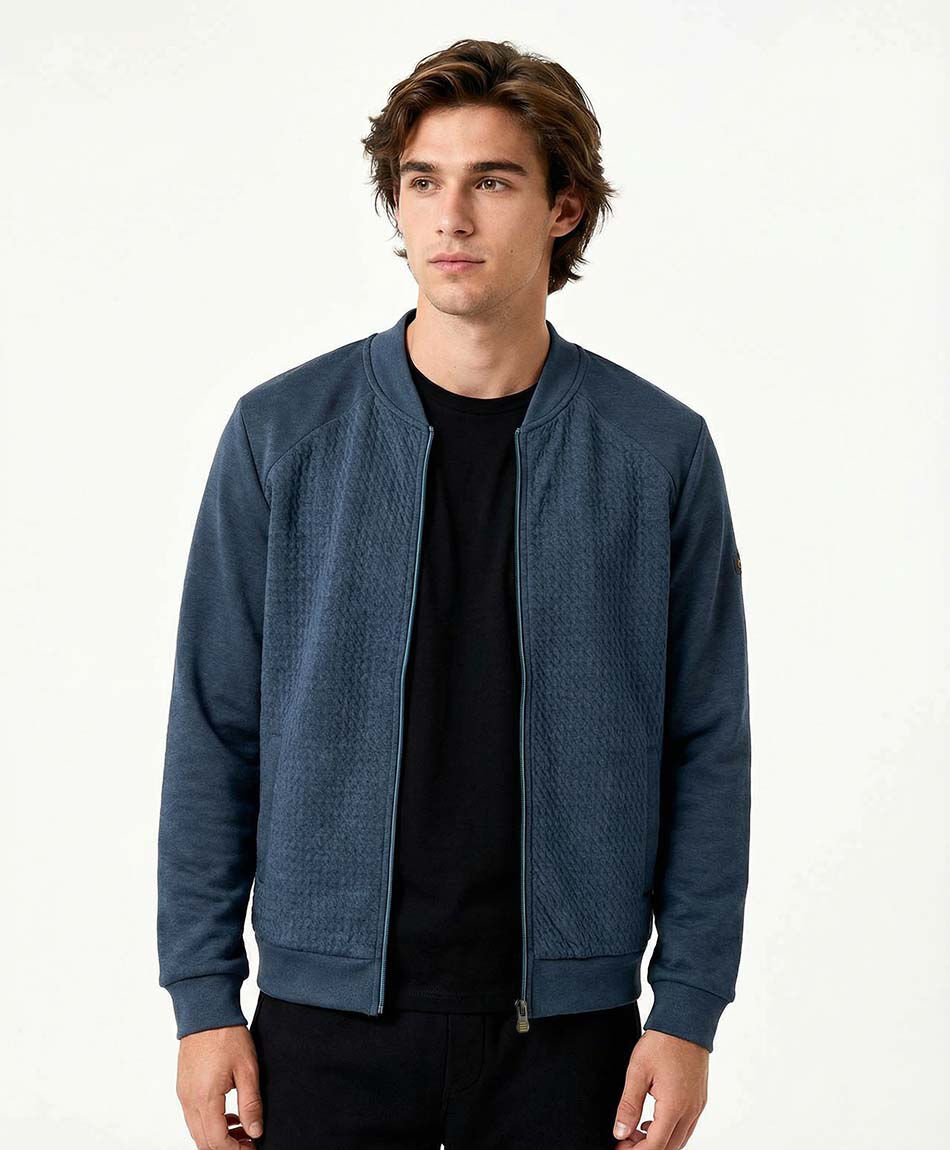 Campera hombre bomber mix