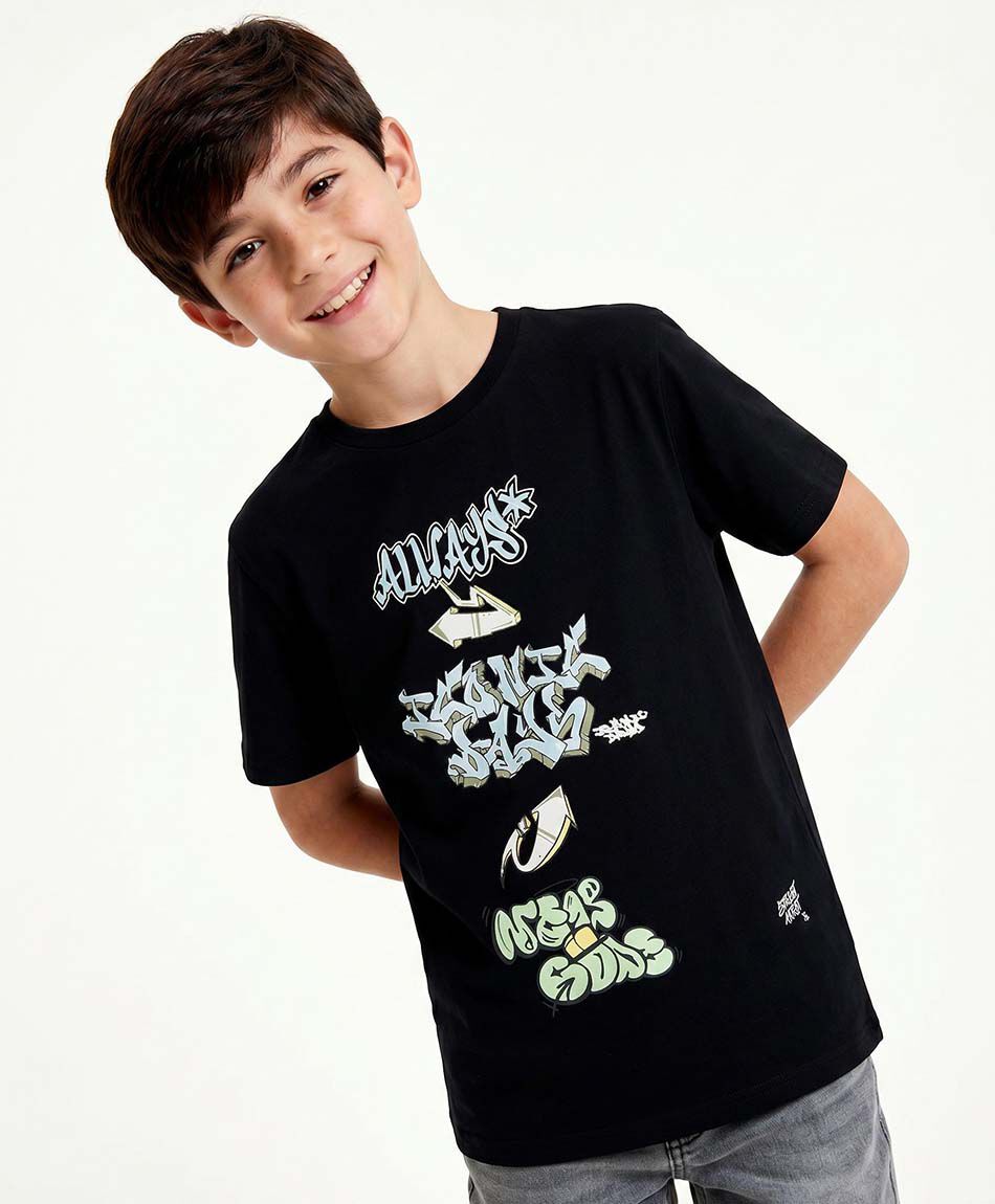 Remera ni&ntilde;o print