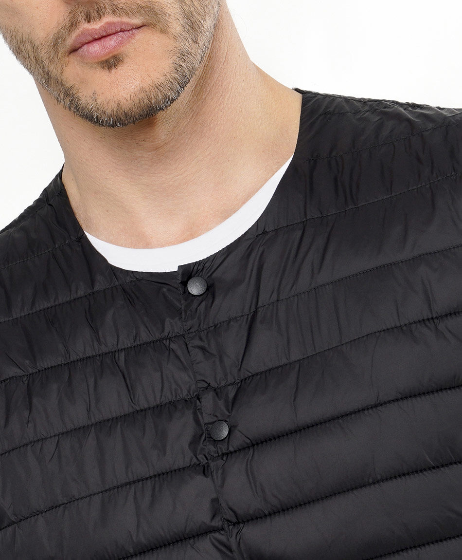 Parka hombre sin mangas acolchada