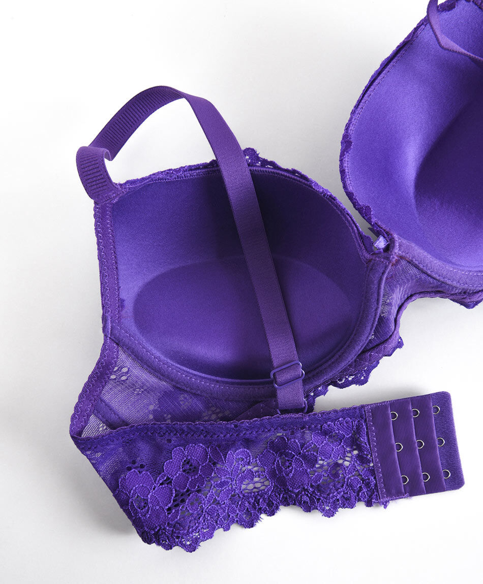 Corpi&ntilde;o mujer encaje floreado cinta