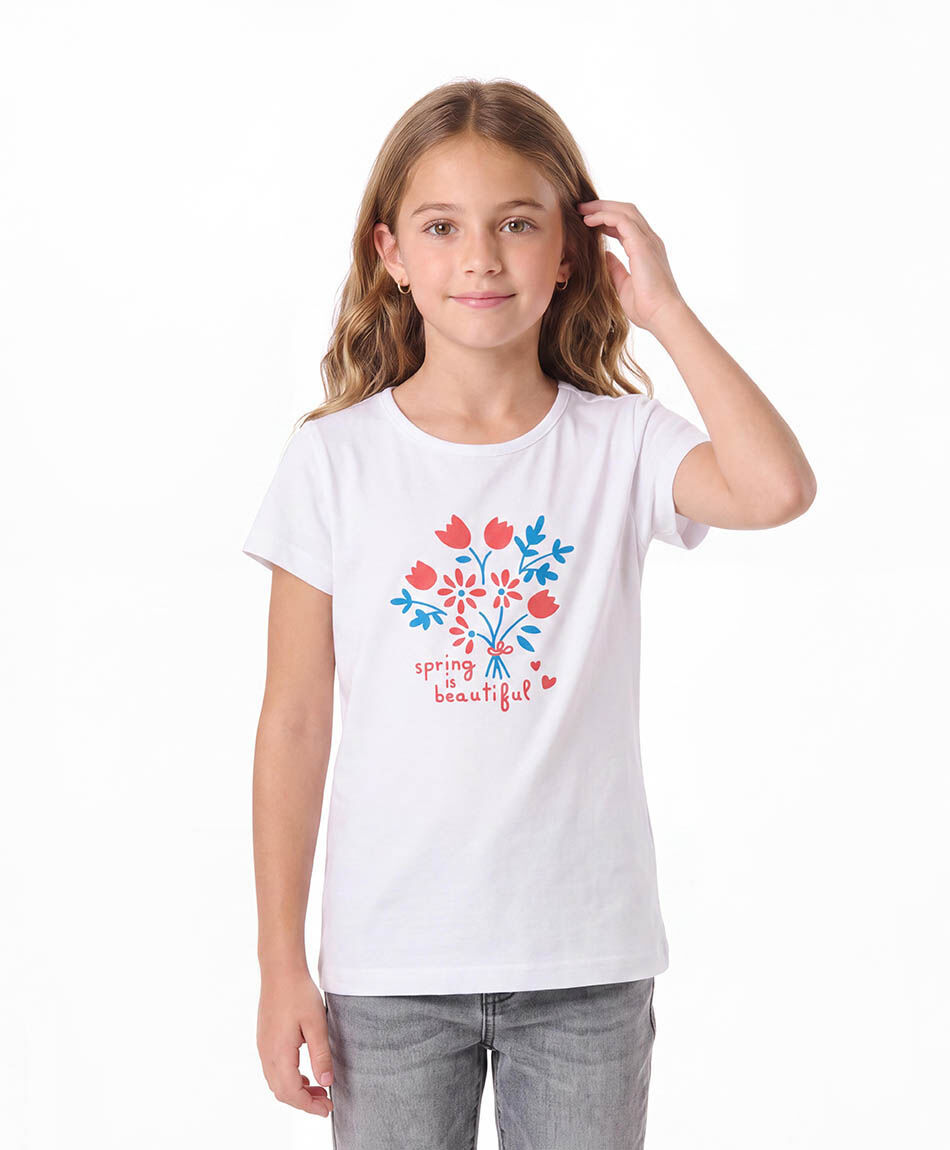 Remera ni&ntilde;a spring