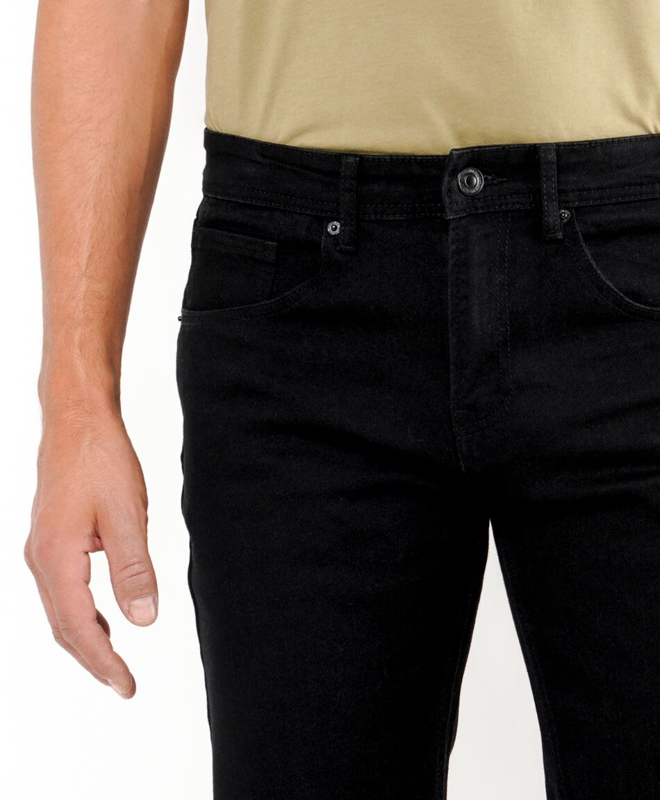 Jeans hombre negro super skinny fit