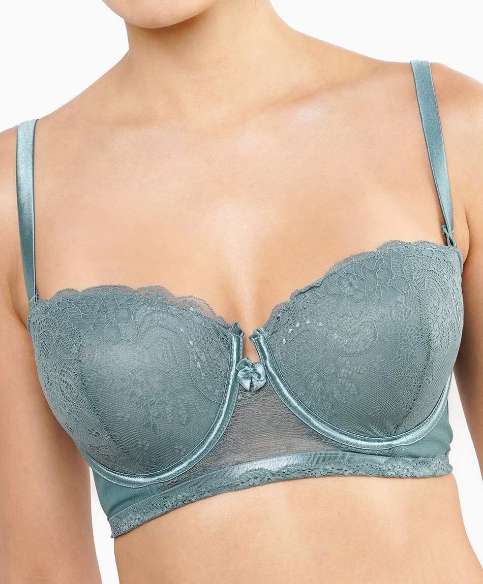 Corpi&ntilde;o mujer balconette