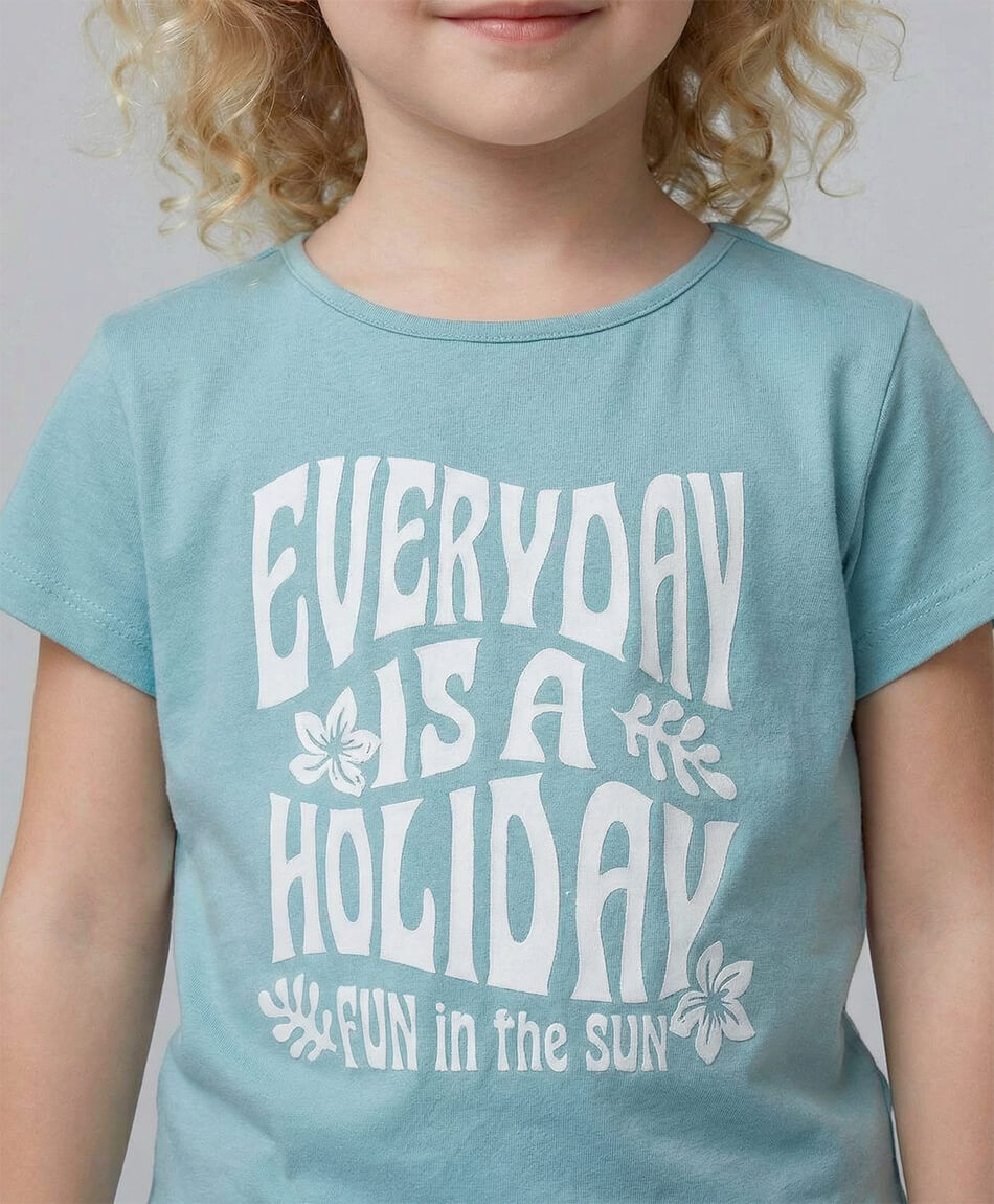 Remera ni&ntilde;a holiday