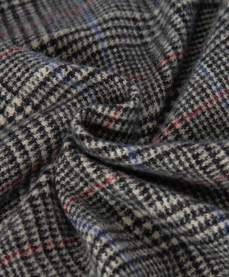 Poncho mujer broche dorado