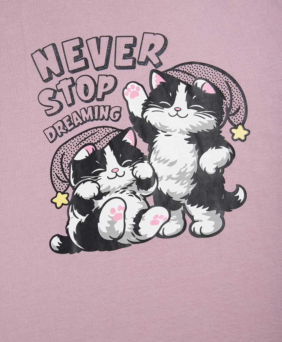 Camison mujer gatos tuxedo