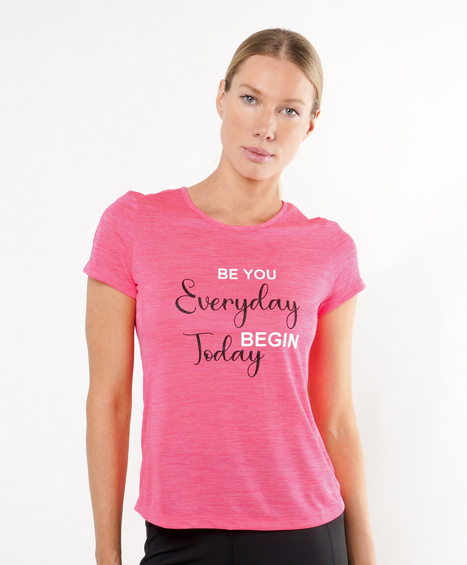 Remera deportiva mujer fucsia