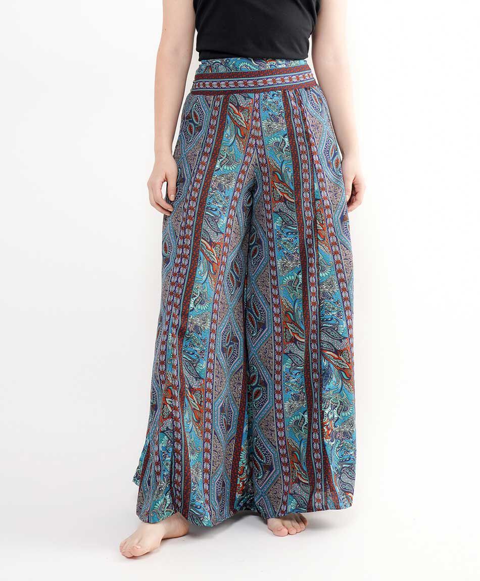 Pantal&oacute;n mujer print extra wide