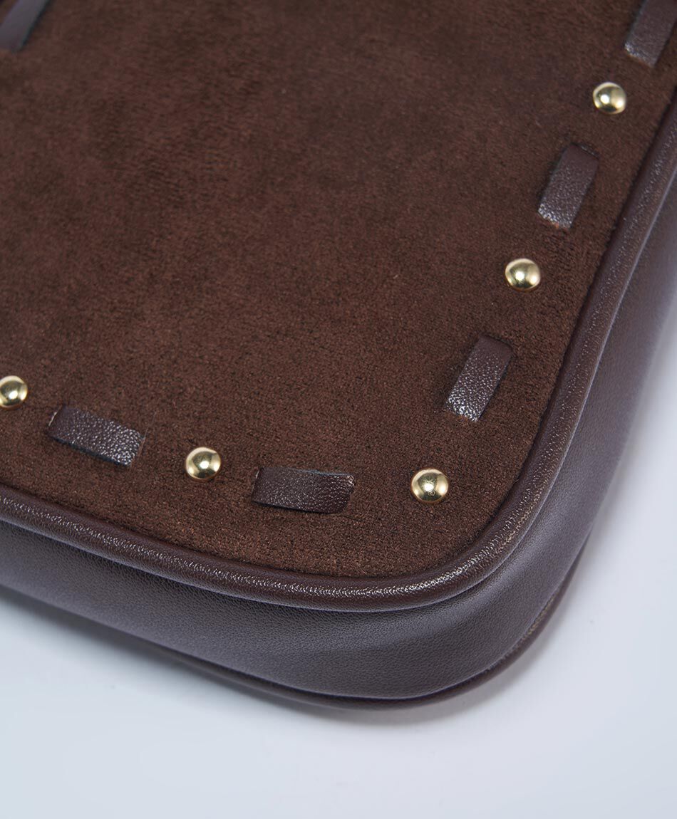 Billetera mujer portacelularbrown