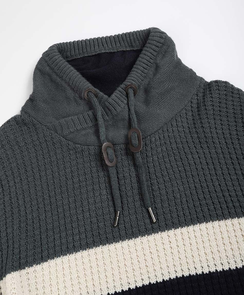 Sweater hombre smock navy