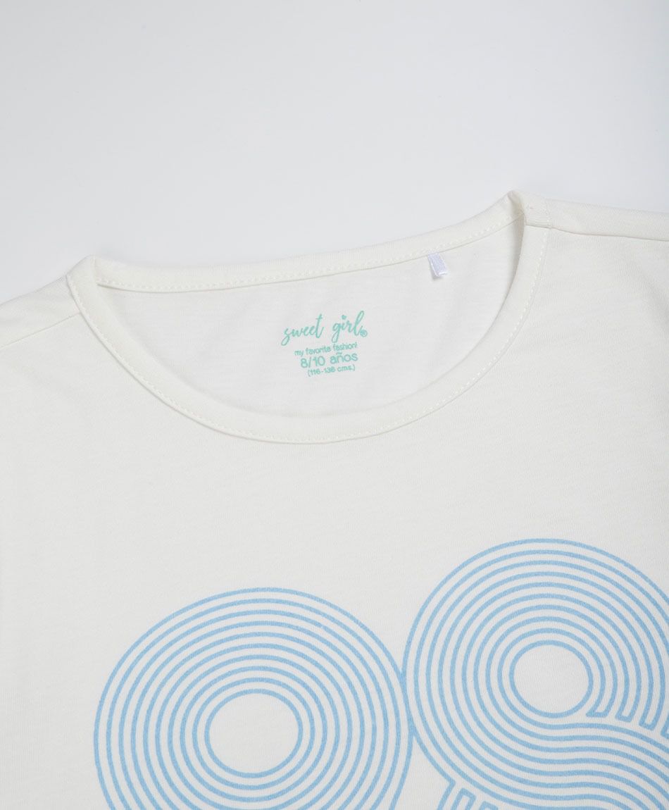 Remera nina courtside club