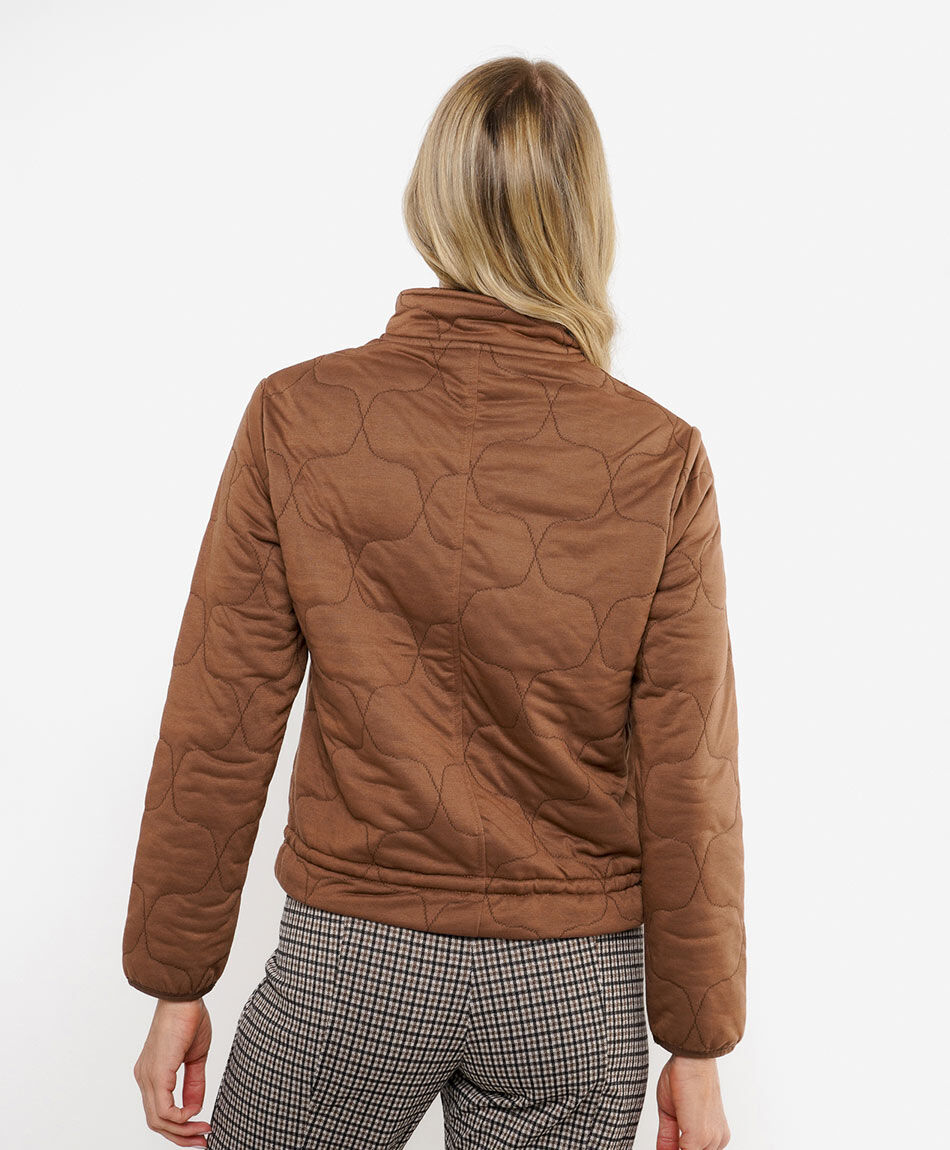 Campera mujer bomber chocolate