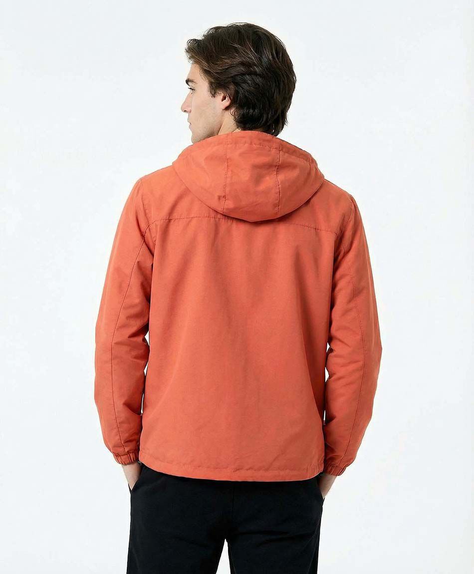 Campera hombre outdoor naranja