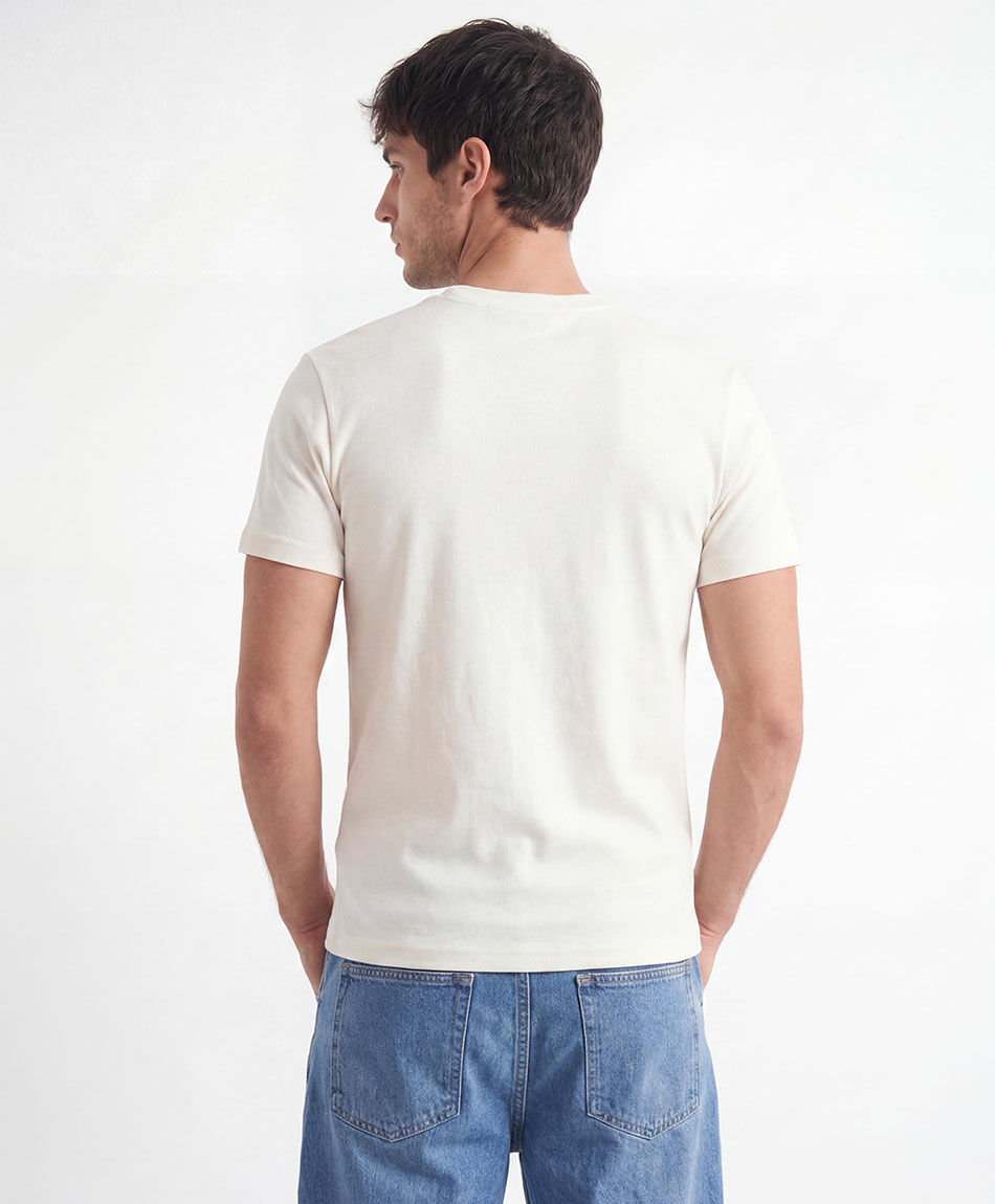 Remera hombre estampado live music