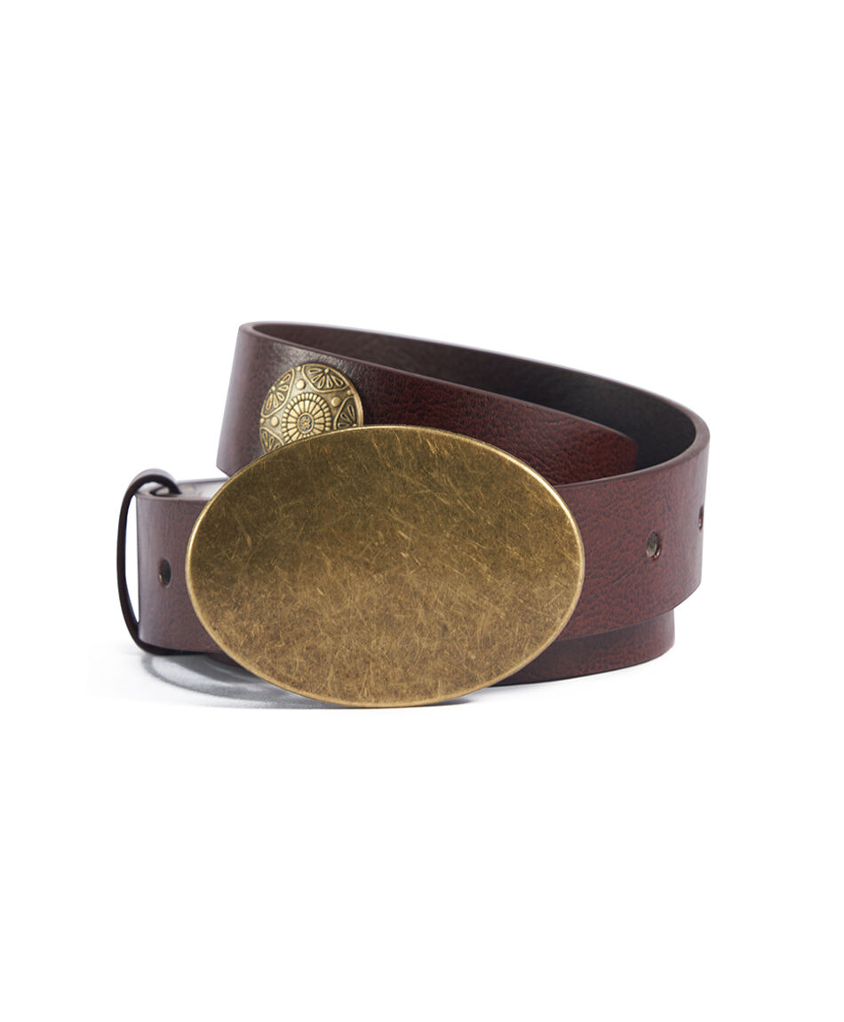 Cintur&oacute;n mujer hebilla stone