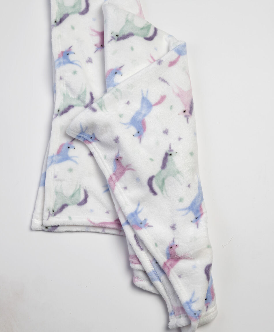 Set mantita + peluche beb&eacute; unicornio