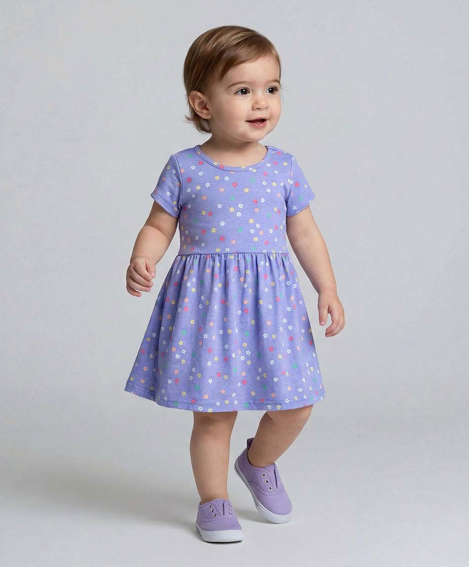 Vestido beb&eacute; florcitas