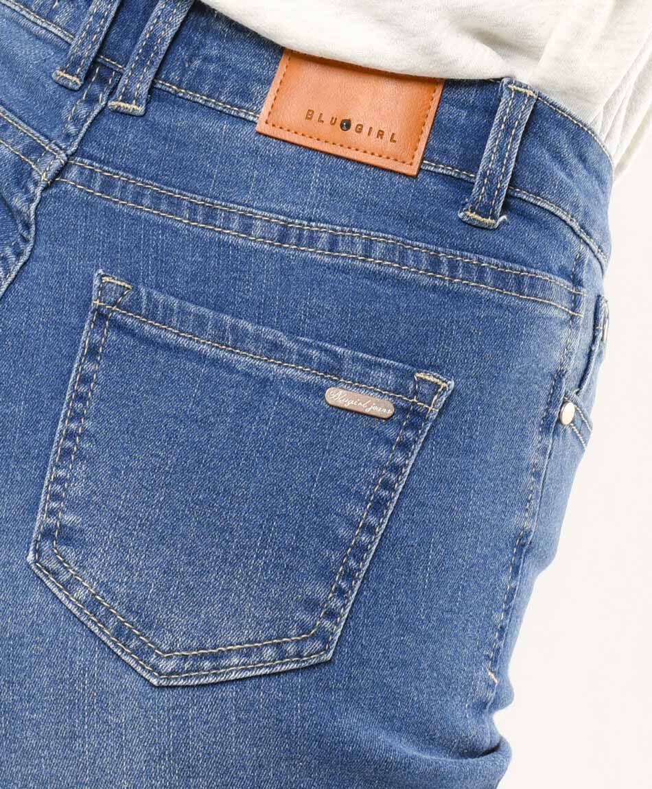 Jeans mujer desgastado skinny fit