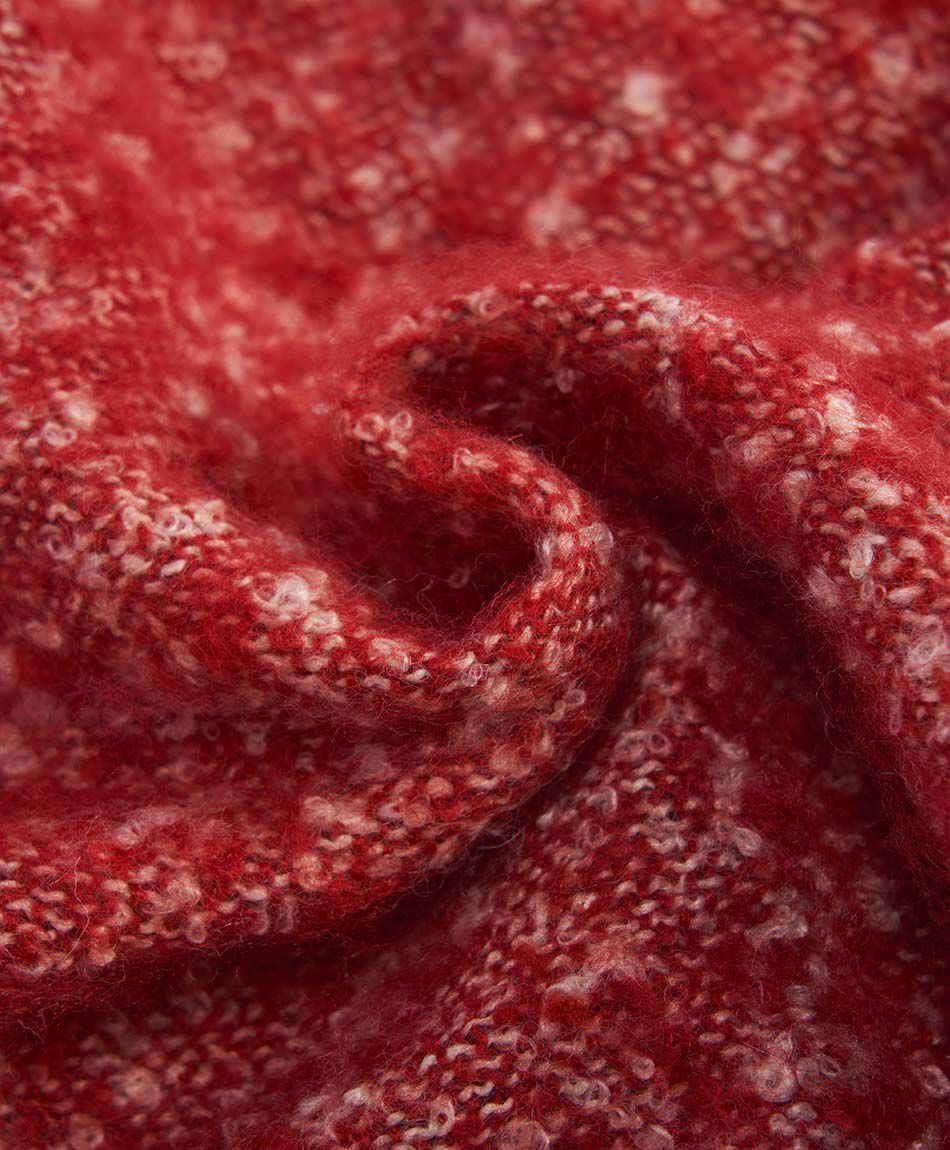 Cuello mujer tejido melange