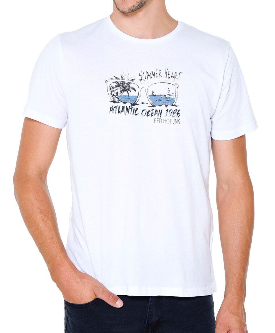 Polera estampada