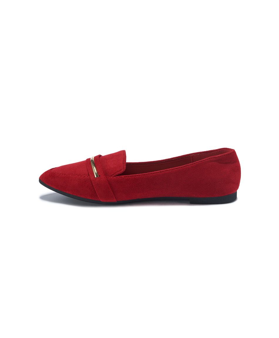 Ballerina mujer metal gol rojo&nbsp;
