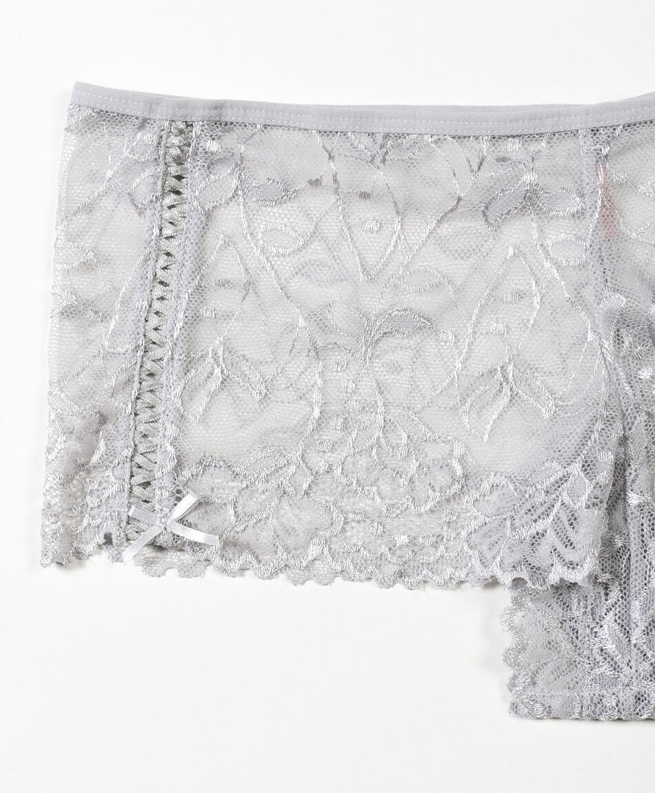 Pantaleta mujer encaje transparente