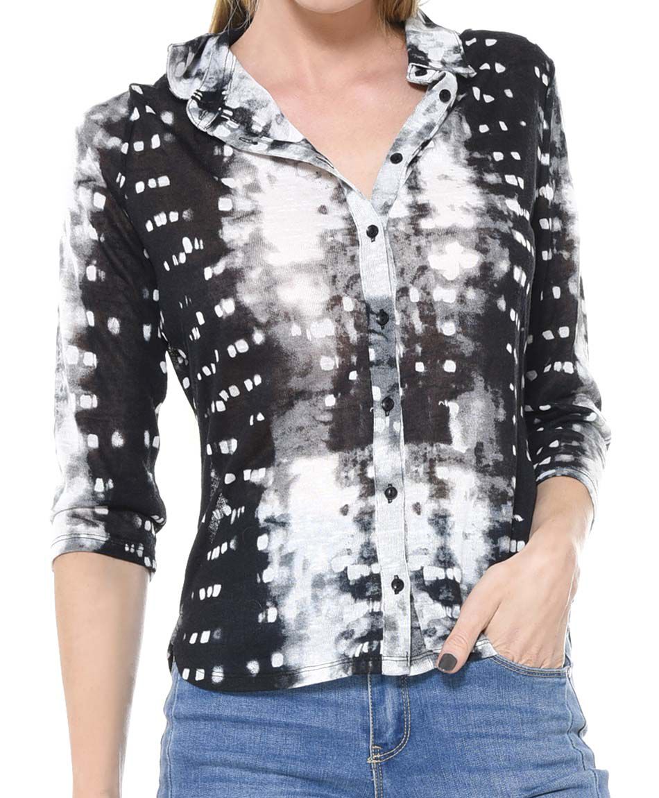 Blusa jersey estampada