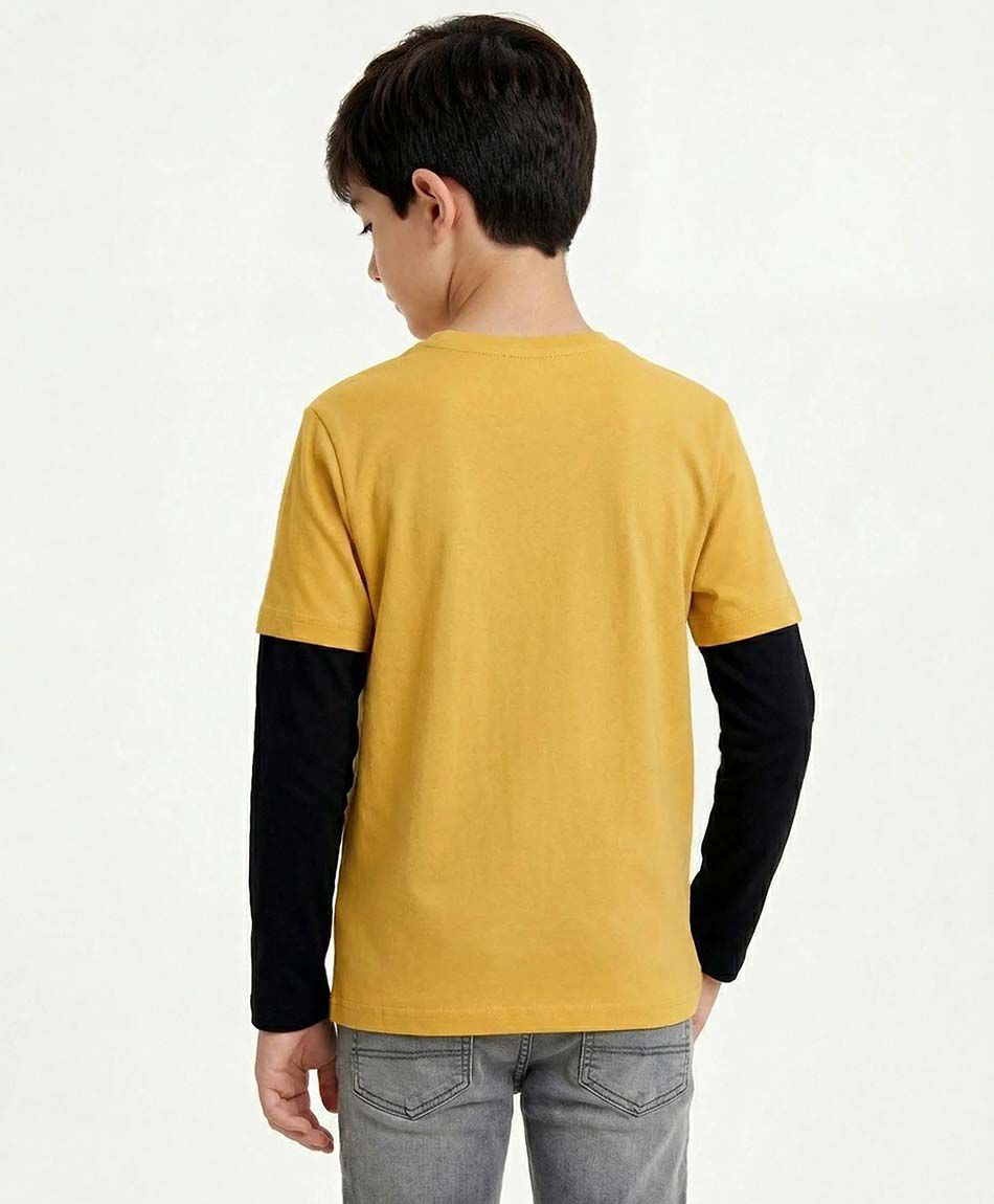 Remera ni&ntilde;o estampado hora de jugar