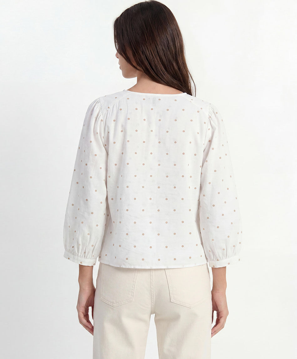 Camisa mujer lunares