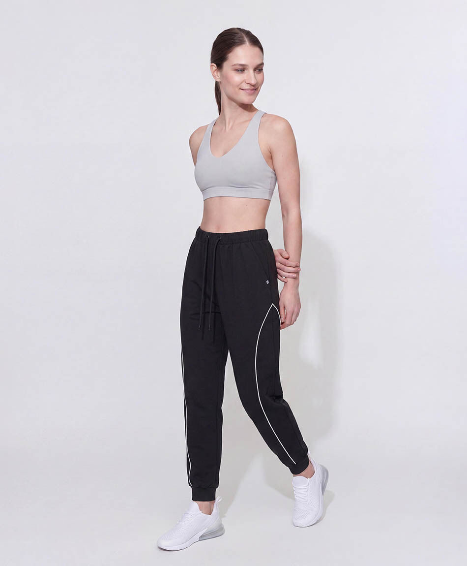 Pantal&oacute;n deportivo mujer  pipping black