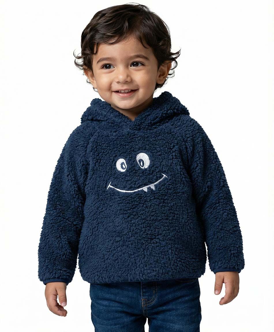 Buzo beb&eacute; sherpas blue