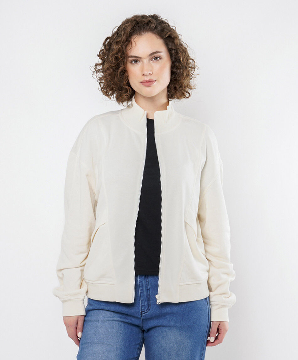 Buzo mujer costuras frontales