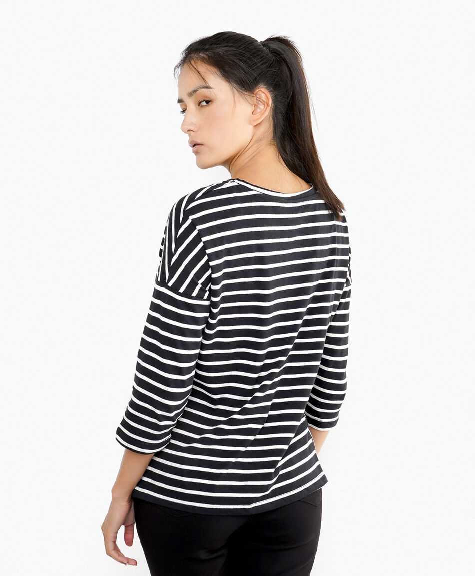 Remera mujer dise&ntilde;o rayas