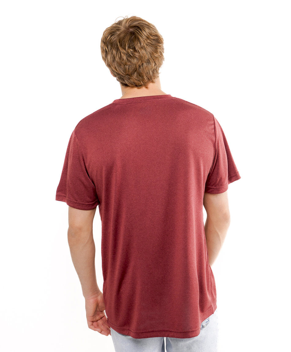 Remera hombre dry fit roja