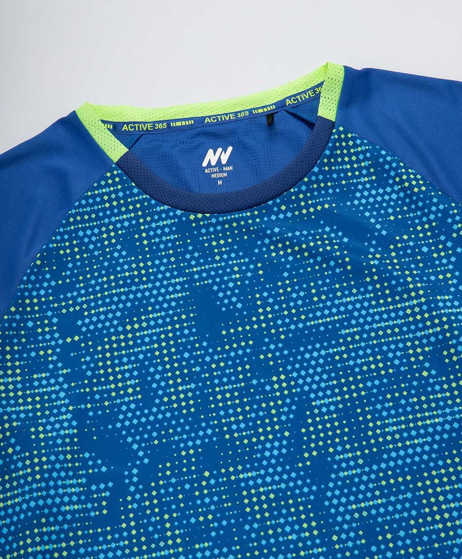Remera deportiva hombre dise&ntilde;o puntos