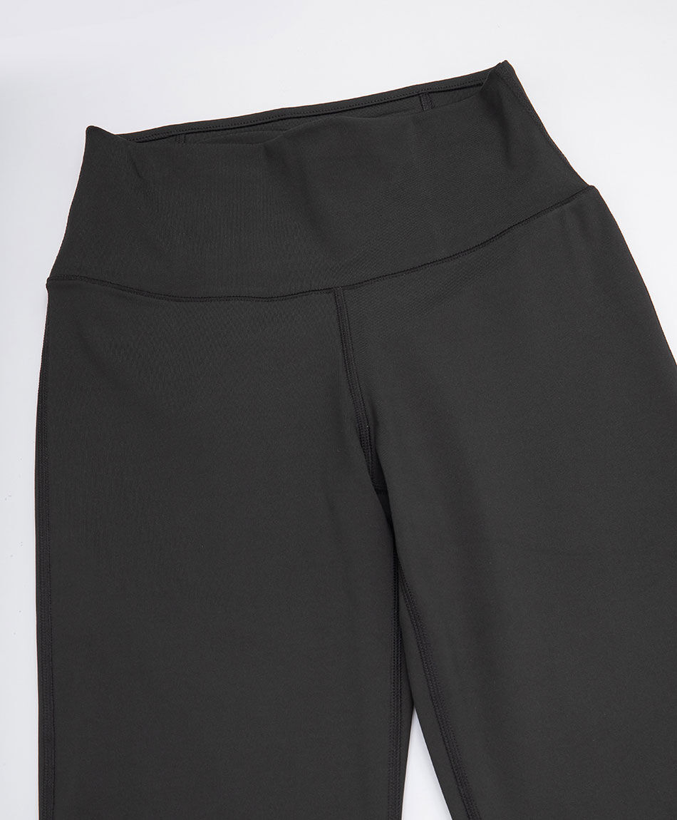 Calza deportiva mujer acampanada black