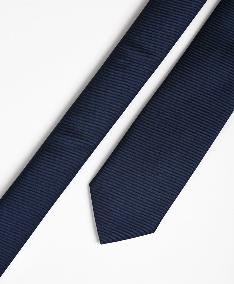 Corbata hombre azul