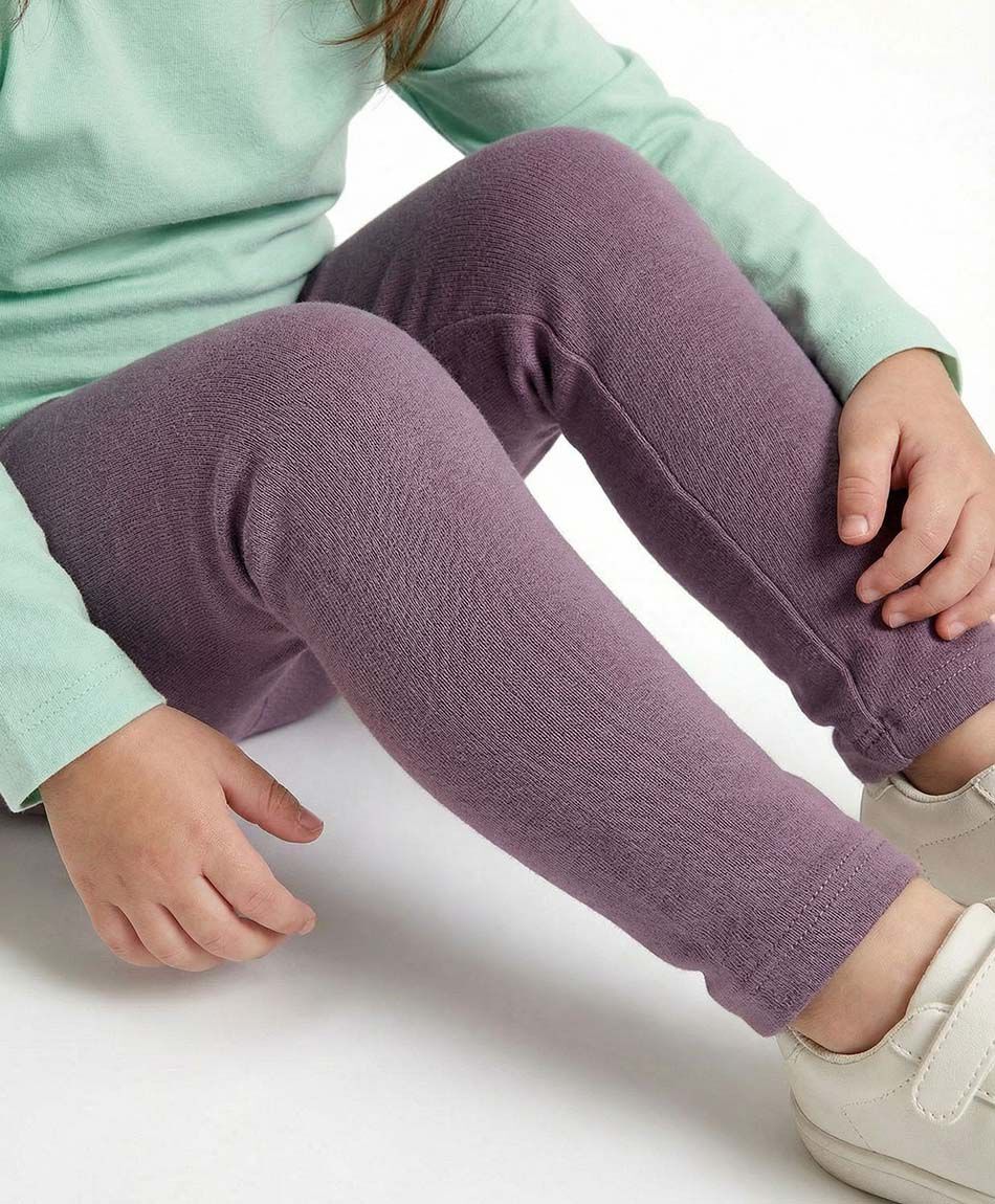 Leggins beb&eacute; fur lisa morado