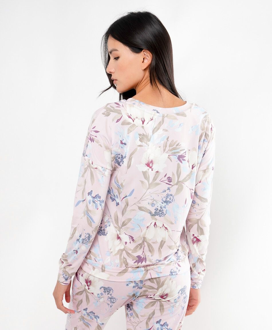 Pijama mujer flores y ramas