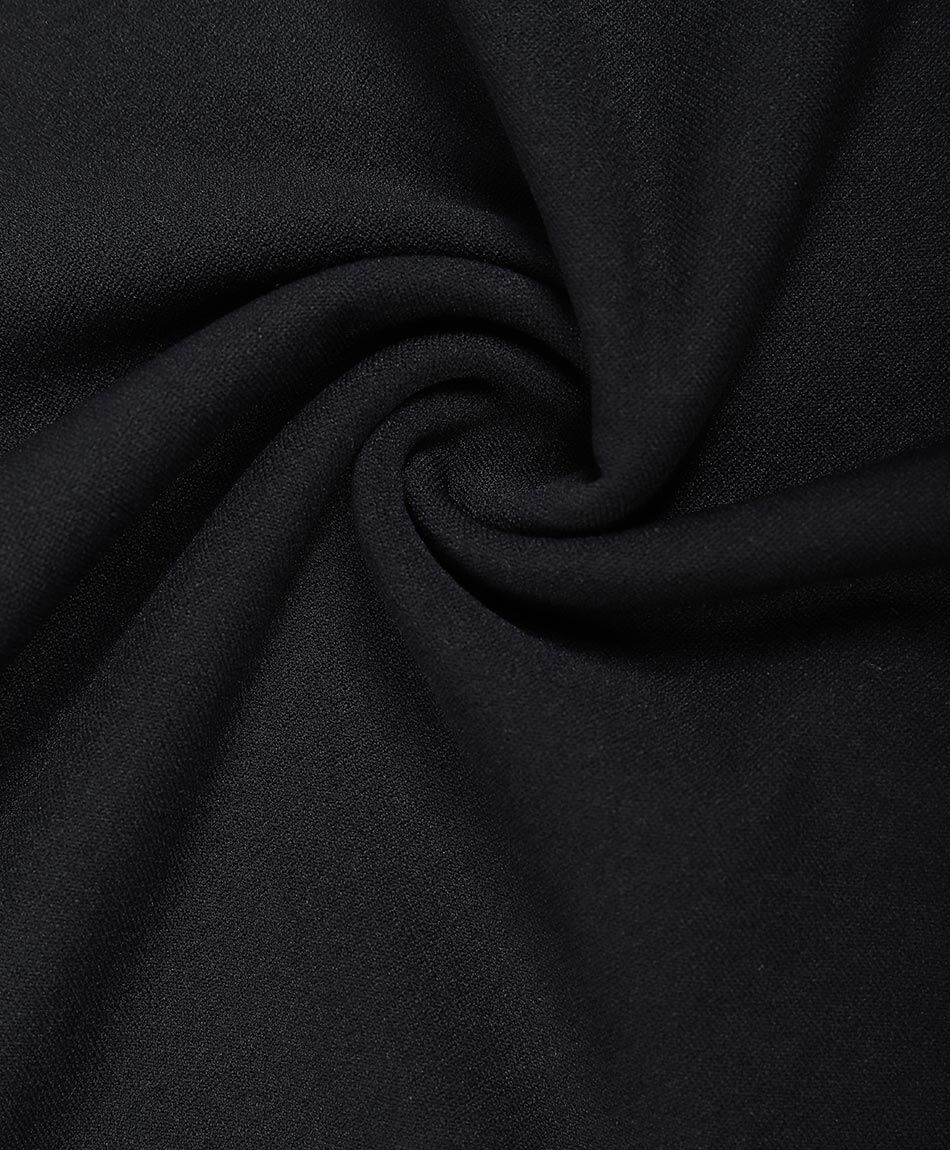 Camiseta mujer polar lisa black