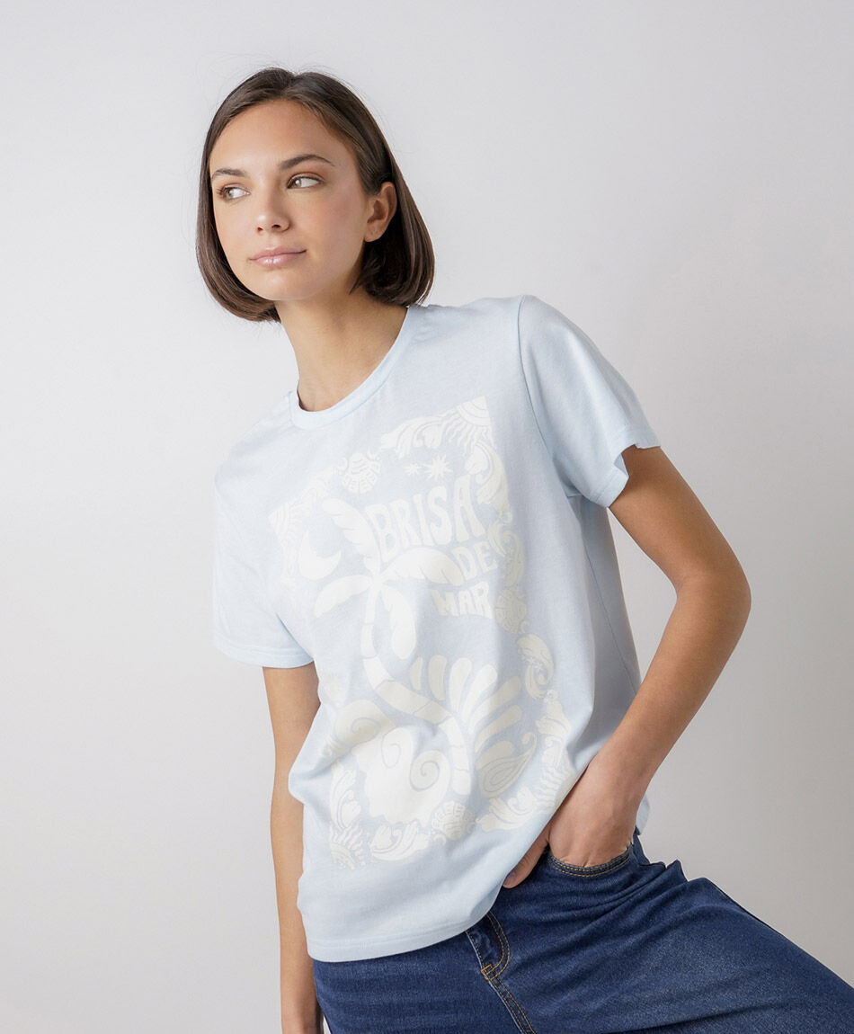 Remera mujer brisa de mar