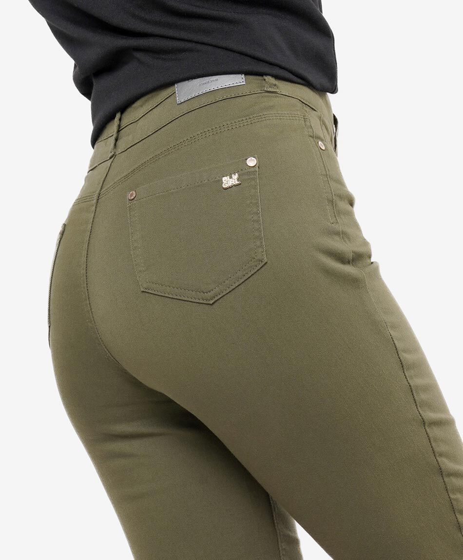 Jeans mujer liso skinny fit