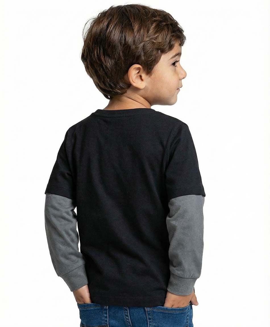Remera beb&eacute; estampado monster truck