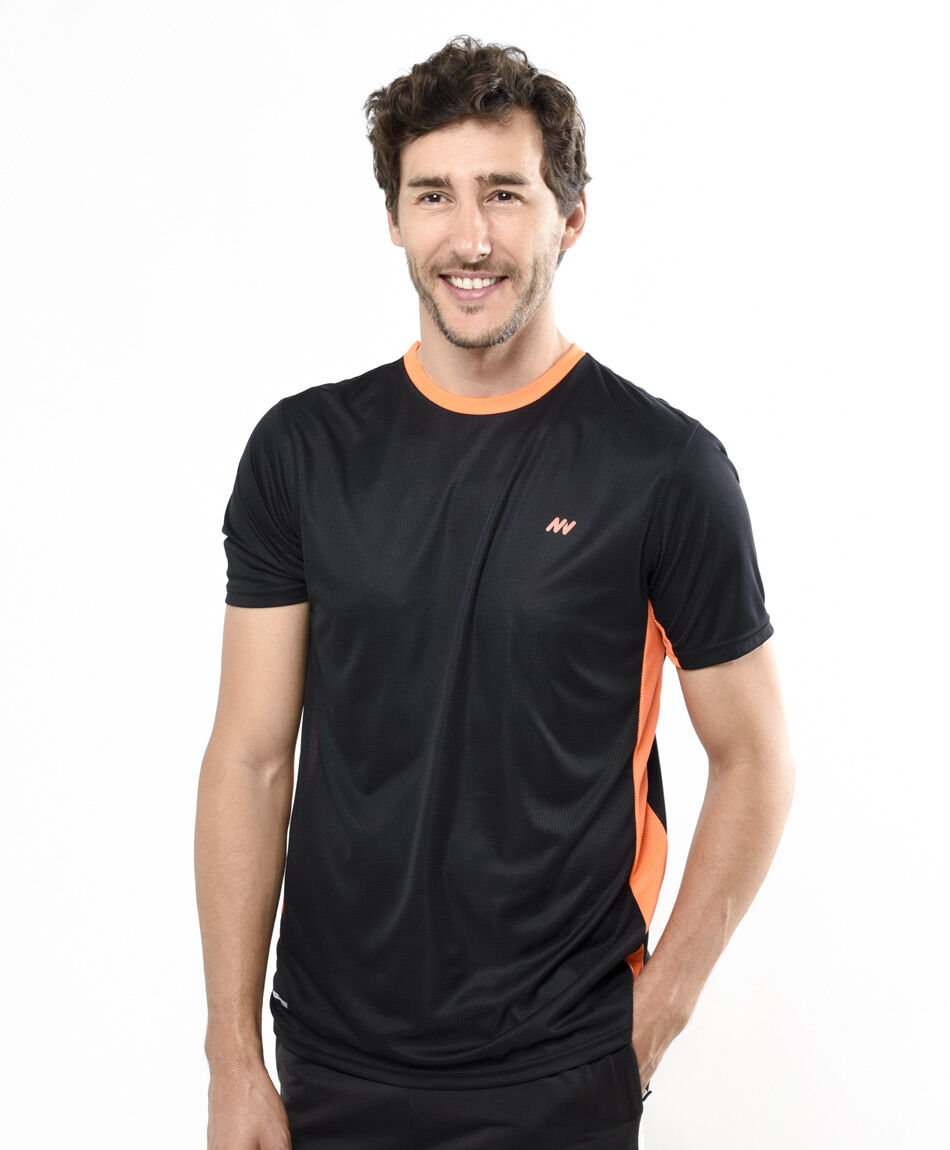Remera deportiva hombre malla