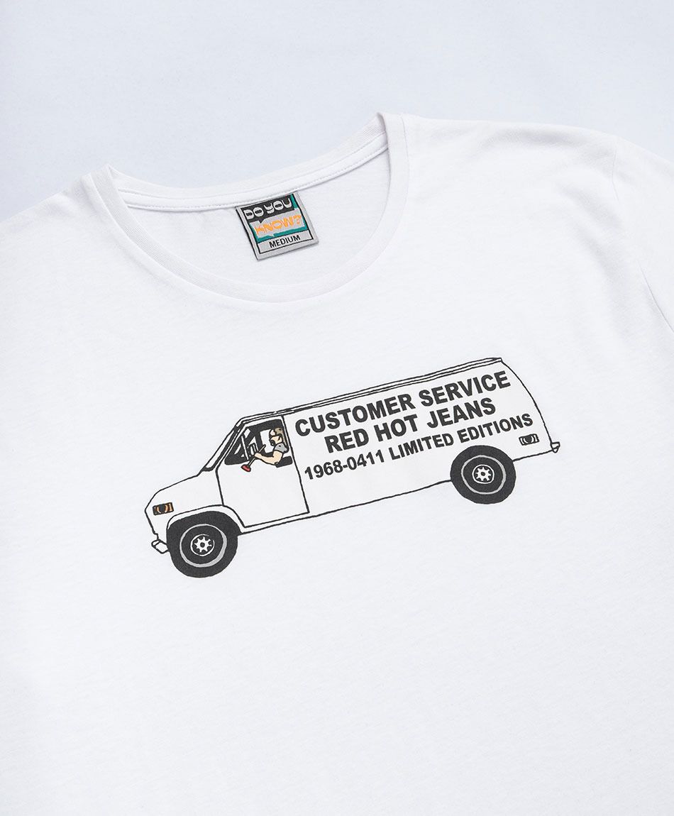 Remera hombre estampado furgoneta