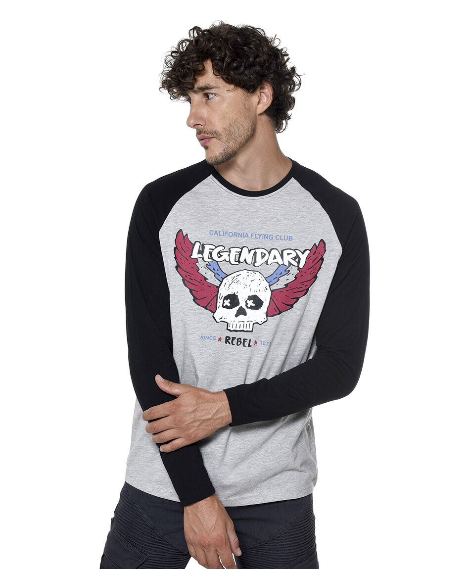 Polera manga larga - TRICOT