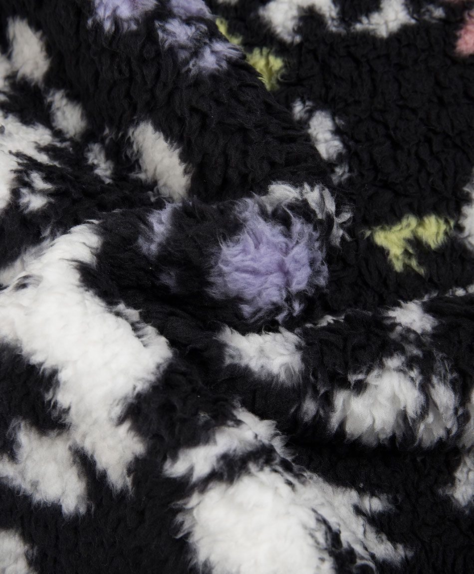 Poler&oacute;n ni&ntilde;a sherpas black