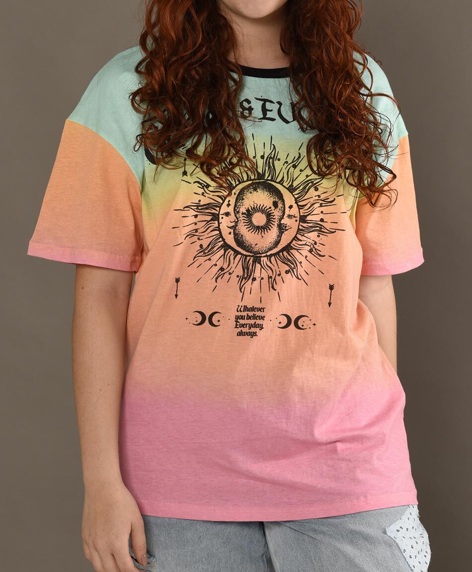 Polera estampada
