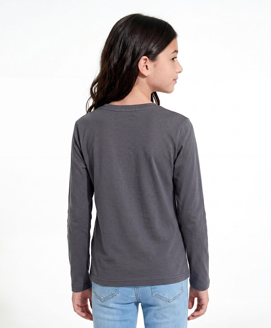 Remera ni&ntilde;a estampado oso beb&eacute;