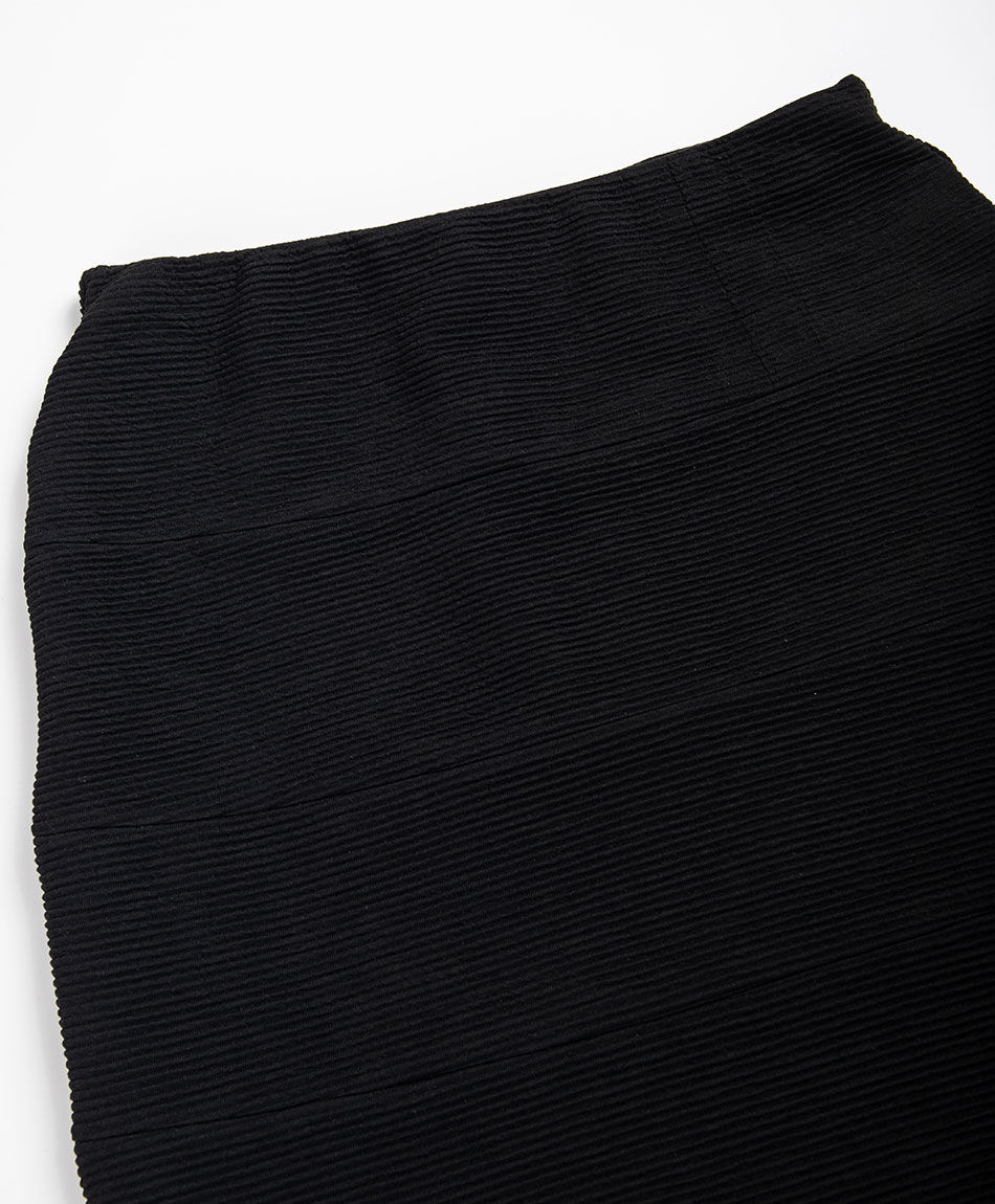 Pollera mujer rib tubo